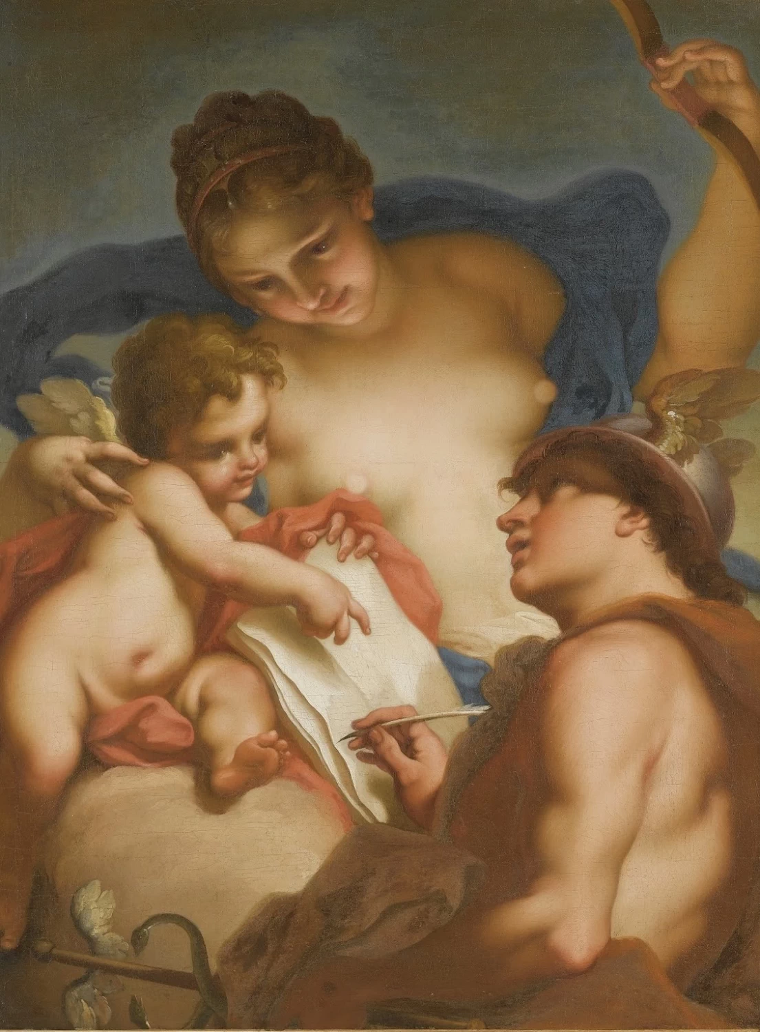 Venere, Mercurio e Cupido